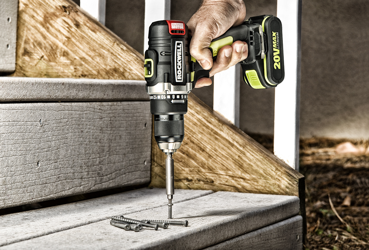 Rockwell’s New 20Volt Brushless DrillDriver And Impact Driver Combo Are Built To Last